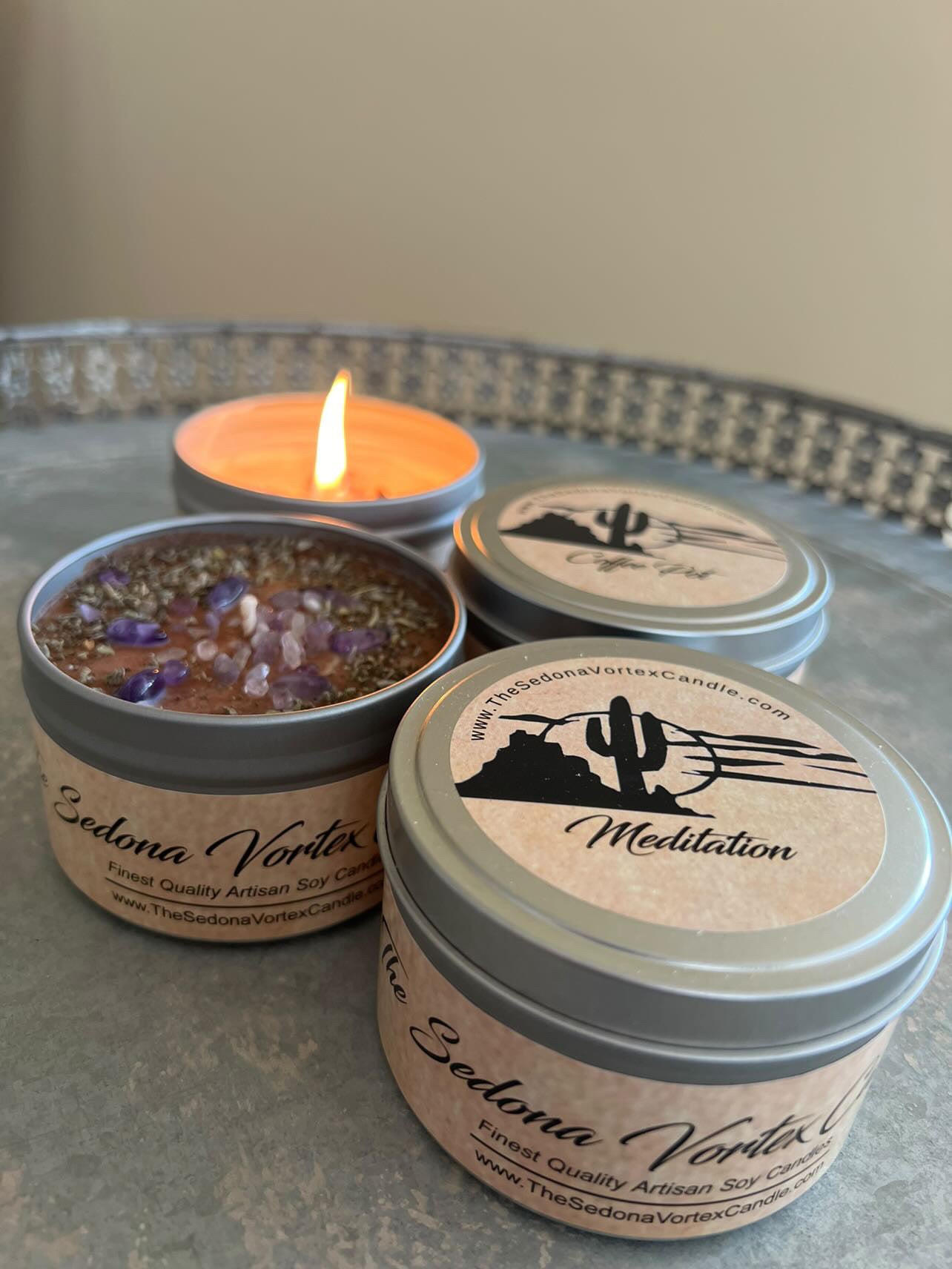 The Sedona Vortex Candle
