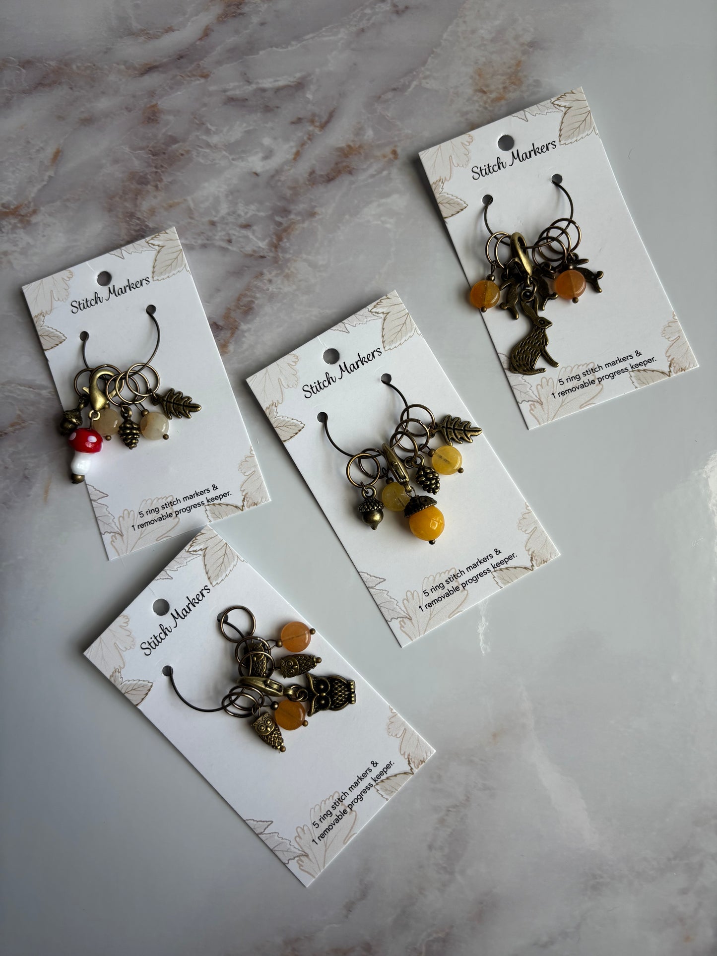 Woodland Stitch Markers
