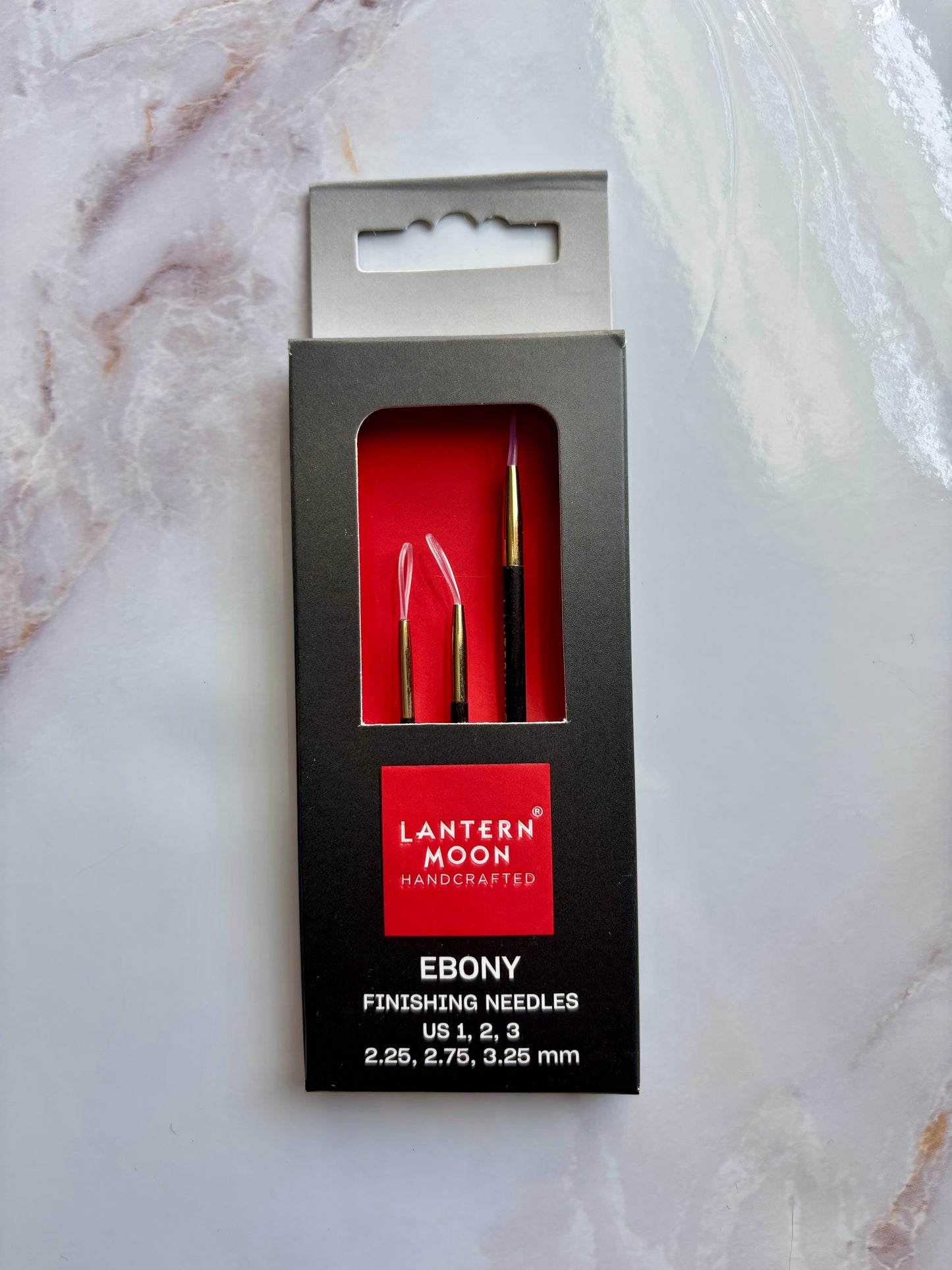 LANTERN MOON- EBONY- Finishing Needles